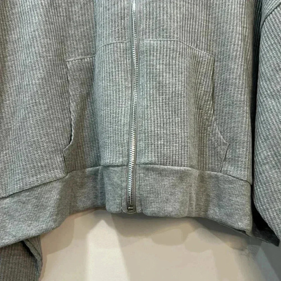 NWOT Faded Rose Essentials XL Juniors Zip Front Long Sleeve Hoodie - Picture 3 of 11